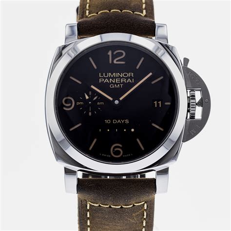 panerai pam 533 steel 025697|Panerai Luminor 1950 10 Days GMT Automatic Black .